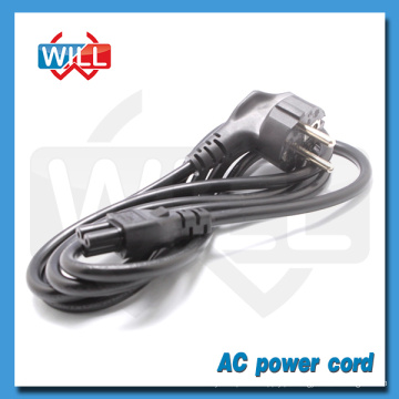 2.5A 250V Euro H03VVH2 - F 2x0.75mm2 Cabo de alimentação